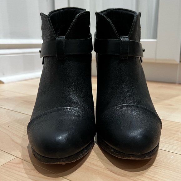 Rag & Bone Harrow Booties in Black - Picture 8 of 12